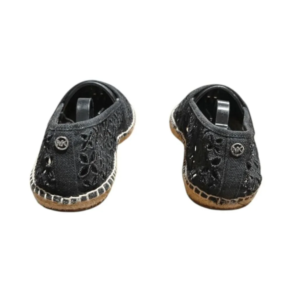 MICHAEL KORS Darci Cutout Eyelet Slip-On Espadrille Size 8.5